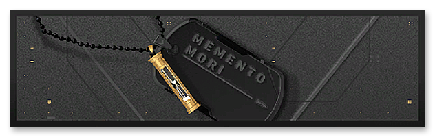 Memento Mori · Wide player card