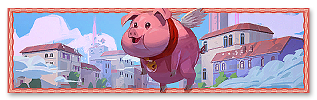 Pigs May Fly · Wide player card