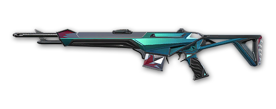 Prime Guardian · Variant 2 Blue · Valorant weapon skin