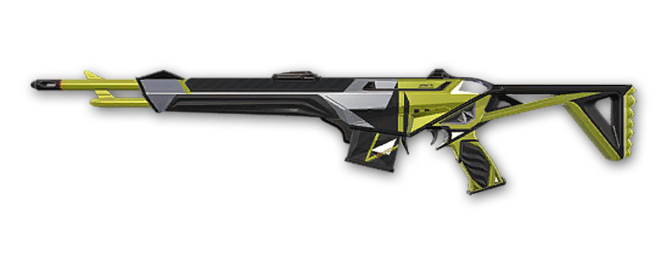 Prime Guardian · Variant 3 Yellow · Valorant weapon skin