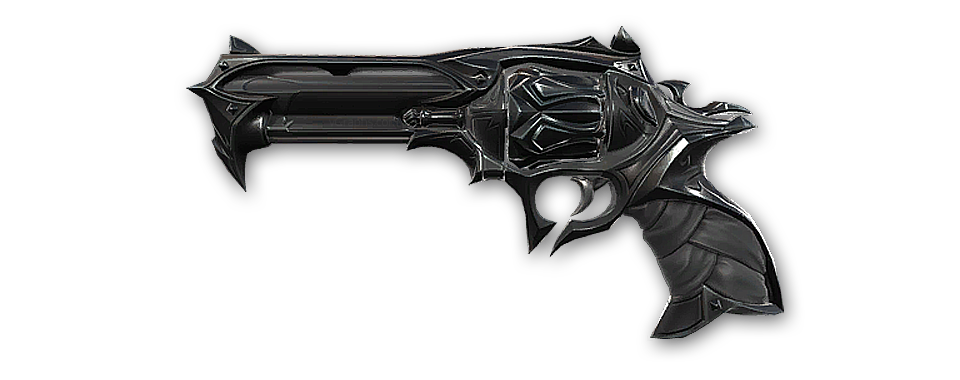 Reaver Sheriff · Variant 2 Black · Valorant weapon skin