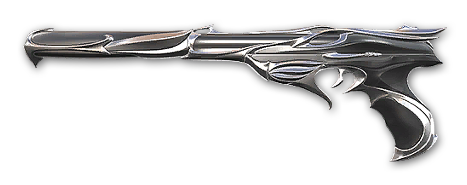 Sovereign Ghost · Variant 2 Silver · Valorant weapon skin