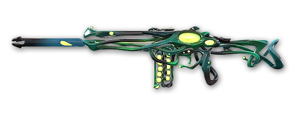 Spline Phantom · Variant 1 Green · Valorant weapon skin