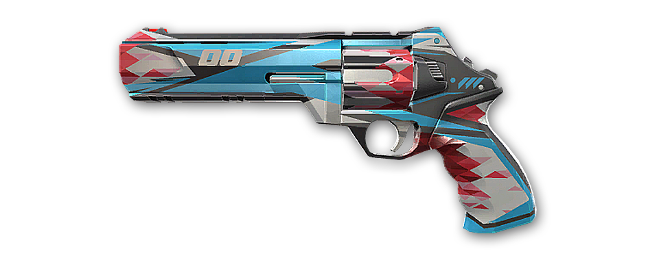 Surge Sheriff · Variant 3 Blue · Valorant weapon skin