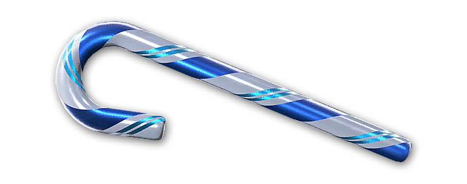 Winterwunderland Candy Cane · Variant 2 Blue · Valorant weapon skin