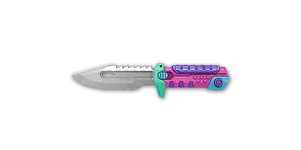Valorant skin icon · BlastX Polymer KnifeTech Coated Knife · Variant 3 Pink