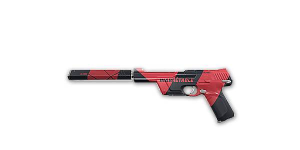 Valorant skin icon · Ego Ghost · Variant 1 Red