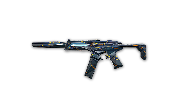 Valorant skin icon · Singularity Spectre · Variant 1 Blue